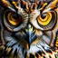 Placeholder: owl close-up portrait prompt:National Geographic close-up portrait real photo--ar 4:3 --s 750 --v 6.0 --style rawd fire