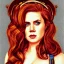 Placeholder: Drawing of amy adams, lego, steampunk