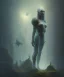 Placeholder: superhero, woman, photographer. oil on canvas, volumetric lighting, beksinski