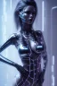 Placeholder: cyberpunk, black latex body, women, body portrai, big boobs, highlight eyes perfect, skin, tron, cyborg, perfekt sexy, real, dream, hr giger