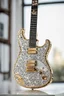 Placeholder: Electric Guitar made of luxury Cyristal diamonds