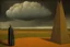 Placeholder: a surreal landscape with dramatic storm clouds by artist "Mark Rothko",by artist "Leonora Carrington",by artist "David Inshaw"