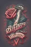 Placeholder: rose mit rasiermesser, haarschneidemaschine und diamant über schriftzug,firmenlogo für friseur barber, name soll SAMO THE BARBER sein, high quality, logo, graffitidesign, symmetrisch, 4k, retro, gentleman