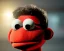 Placeholder: muppet head with body detective man, realistic photo, concept art, retro style, smooth, unreal engine 5, god lights, ray tracing, RTX, lumen lighting, ultra detail, volumetric lighting, 3d.