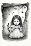 Placeholder: superstitions of childhood are still lurking underground; graphite and watercolor