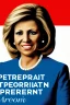 Placeholder: Portrait of a conservative female president