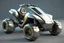 Placeholder: lowpoly metallic atv