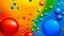 Placeholder: Rainbow colors created by soap, bubble,wall art, colors mixsigne from oil makes can use background,Fancy Dream