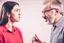 Placeholder: A picture of two people exchanging criticism in a constructive and respectful manner