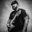 Placeholder: Portrait of Mike Muir of band suicidal_tendencies, dramatic