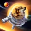 Placeholder: doge trapped in space with orbs