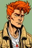 Placeholder: ginger teen male by gabriel picolo, 80's