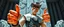 Placeholder: coy insect cyberpunk cowboy pointing thumbs up brilliant detailed full figure portrait disco glittery fluffy muscle man anime in the style of Escher and Giger in front of dented marble tower of transparent glass statues
