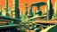 Placeholder: city retrofuturism