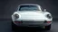 Placeholder: Retro sport classic car concept, inspired by 1970s design, chrome bumpers, round headlights, low profile, smooth curves, clean 3/4 view, studio background, full body visible, ray traced lighting, cinematic render, glossy paint, high detail