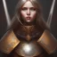 Placeholder: epic Fantasy female midget, warrior robes, high definition, ultra detailed portrait,dark fantasy background, 8K