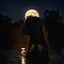 Placeholder: "Silhouette: Profile of a stunning woman shaking her long wet hair as she emerges out of a shimmering pond under a full moon." Weight:1 Save | Copy "Professional photography, bokeh, natural lighting, canon lens, shot on dslr 64 megapixels sharp focus"