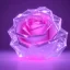 Placeholder: transparent crystal rose, crystallized, cinema lighting, cinema 4d, octane render, 3d render