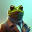 Placeholder: portrait male anthro frog dressed in indiana jones outfit character full body precis no blur, concept art, character sheet, nier automata, Alexander Mandradjiev cyberpunk, trending on artstation, featured on pixiv, hyper detail, cinematic composition, 8 k, detailed face