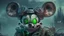 Placeholder: zombie mickey mouse hybrid, photorealism, movie screen capture, horror, sci-fi, retrofuturism,