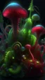 Placeholder: "3D HR Complex Unique and Beautiful Bioluminescent Carnivorous Plants, a breathtaking frontier fantasy artwork by Android Jones, Jean Baptiste monge, Alberto Seveso, Erin Hanson, Jeremy Mann. Minimalist highly detailed and complex professional_photography, masterpieces, 8k resolution concept art, Artstation, tricolor, Unreal Engine 5, cgsociety" Highly detailed ArtStation Concept Art Clear Focus Smooth cinematic 4K epic Details Serious Stoic ARTgerm AN's mature art. Bosch painting style,Busch