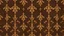 Placeholder: Light Brown Damask Pattern On Dark Brown Cement Wall.