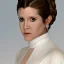 Placeholder: [[extrem stunning photorealistic carrie fisher as princess leia in star wars]] :: [[photorealistic sharp brown eyes, inticate ornate white gown, symmetrical short hair, head and shoulders portrait by Annie Leibovitz, 8k resolution photorealistic hyperdetailed portrait, intricately detailed, triadic colors]] :: [[space background]]