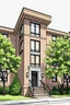 Placeholder: dorm building 3d exterior sketch