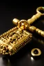 Placeholder: Ammon Main Gate Key Length 20cm Weight 180g Prepared Gold and Roman Antiquities