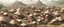 Placeholder: cidade feita com Cabanas tribais em cima de animal gigante