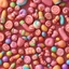 Placeholder: candy girl teenager, stylized 3d. pixar, cartoon