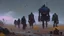 Placeholder: marching machine soldiers, creepy landscape, techno gothic visual composition, science fiction painting, Denis Sarazhin, Quint Buchholz, Simon Stålenhag, Neil Blomkamp, Christopher Shy, Alejandro Burdisio, RAW, gritty high contrast, atmospheric horror, unsettling art, dark palette, harsh colour