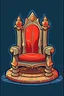 Placeholder: царский трон рисунок в мультяшном стиле