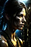 Placeholder: full digital image of Lara Croft. trending on artstation, greg rutkowski very coherent symmetrical artwork. cinematic, hyper realism, high detail, octane render, 8 k, iridescent accents