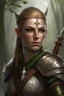 Placeholder: Portrait of a warrior leader she-elf