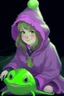 Placeholder: Frog wizard girl