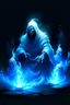 Placeholder: Luminous Ghost: Glowing blue spirits found exclusively in pyramids, Luminous Ghosts are flying entities without heads. Their attacks involve punching and shooting blue fire at targets. Blue flames dropped by Luminous Ghosts can be collected in jars.