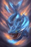 Placeholder: A Blue eyes withe dragon of yu gi oh,