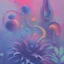 Placeholder:  pastel colors, abstract art, plants camp