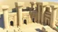 Placeholder: An ancient Phoenician city with a large gate , down view