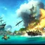 Placeholder: fight two of pirate ships