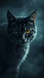 Placeholder: ,surrealism of the dark of a nightmare , hyper photorealistic, hyper detailed bright art color, high resolution, fog, octane render, tilt shift, HDRI Environment, all pictures dark gray, sad cat face