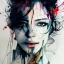 Placeholder: the number 100 ,illustration on coarse canvas by <agnes cecile> and <Yoji Shinkawa>, ornate and intricate details , soft smooth lighting, ultra detailed concept art,