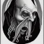 Placeholder: Nosferatu vampire with a fleshy tentacle beard as a Russian Orthodox