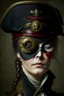 Placeholder: captain of an army victorian times woman eye patch