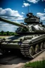 Placeholder: Supra on tank