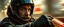 Placeholder: gokart mozart with gloves bewildered looks beyond really powerful, fantasy illustration in the style of Rembrandt, motion blur background
