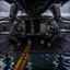 Placeholder: On board an aircraft carrier, below the water line.