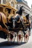 Placeholder: Fiacre carriage with horses in Vienna