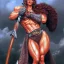 Placeholder: illustration dnd icelandic female bodybuilder barbarian by adrian smith ted nasmith boris vallejo